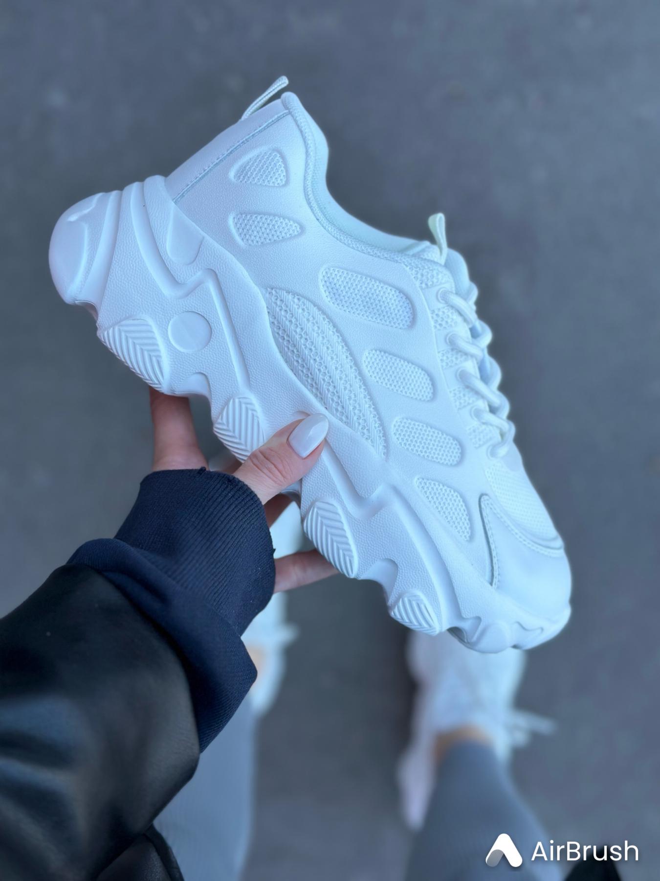 Кроссовки женские натуральная кожа/текстиль р. 37 Белый (9546394) - фото 2 Кроссовки женские натуральная кожа/текстиль р. 37 Белый (9546394) - фото 2