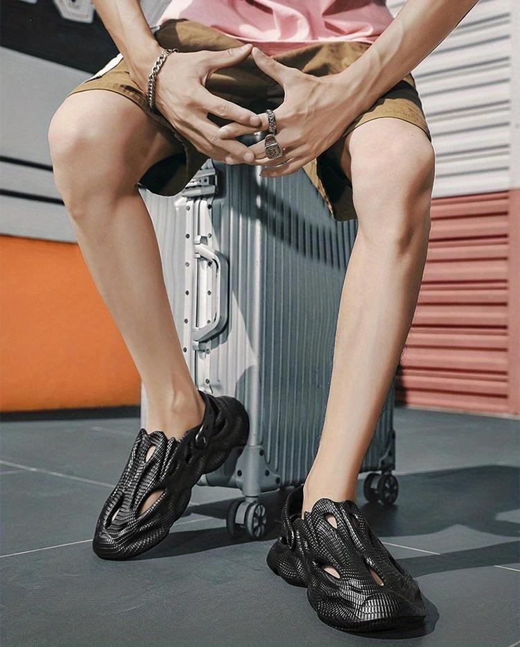 Сабо мужские из пеноматериала EVA для пляжа и повседневной носки р. 37 23,5 см Черный (D-0063-1) - фото 8 Сабо мужские из пеноматериала EVA для пляжа и повседневной носки р. 37 23,5 см Черный (D-0063-1) - фото 8