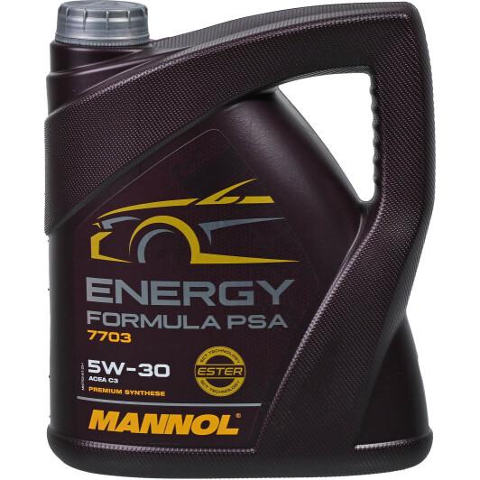 Масло моторное Mannol 7703 Energy Formula PSA 5W-30 5 л
