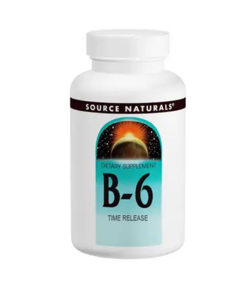 Пірідоксин Source Naturals Vitamine B-6 500 мг 100 Tabs