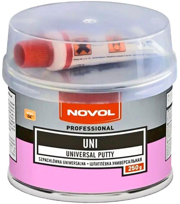 Шпаклівка автомобільна NOVOL UNI універсальна 0,25 кг (1100)