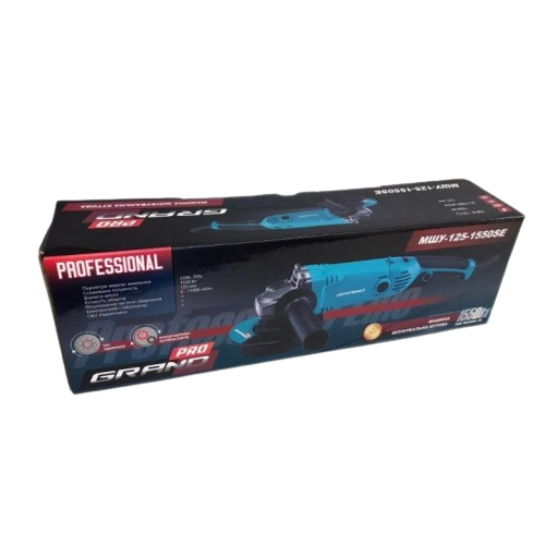 Болгарка Grand МШУ-125-1550SE PRO со стабилизацией оборотов - фото 4 Болгарка Grand МШУ-125-1550SE PRO со стабилизацией оборотов - фото 4