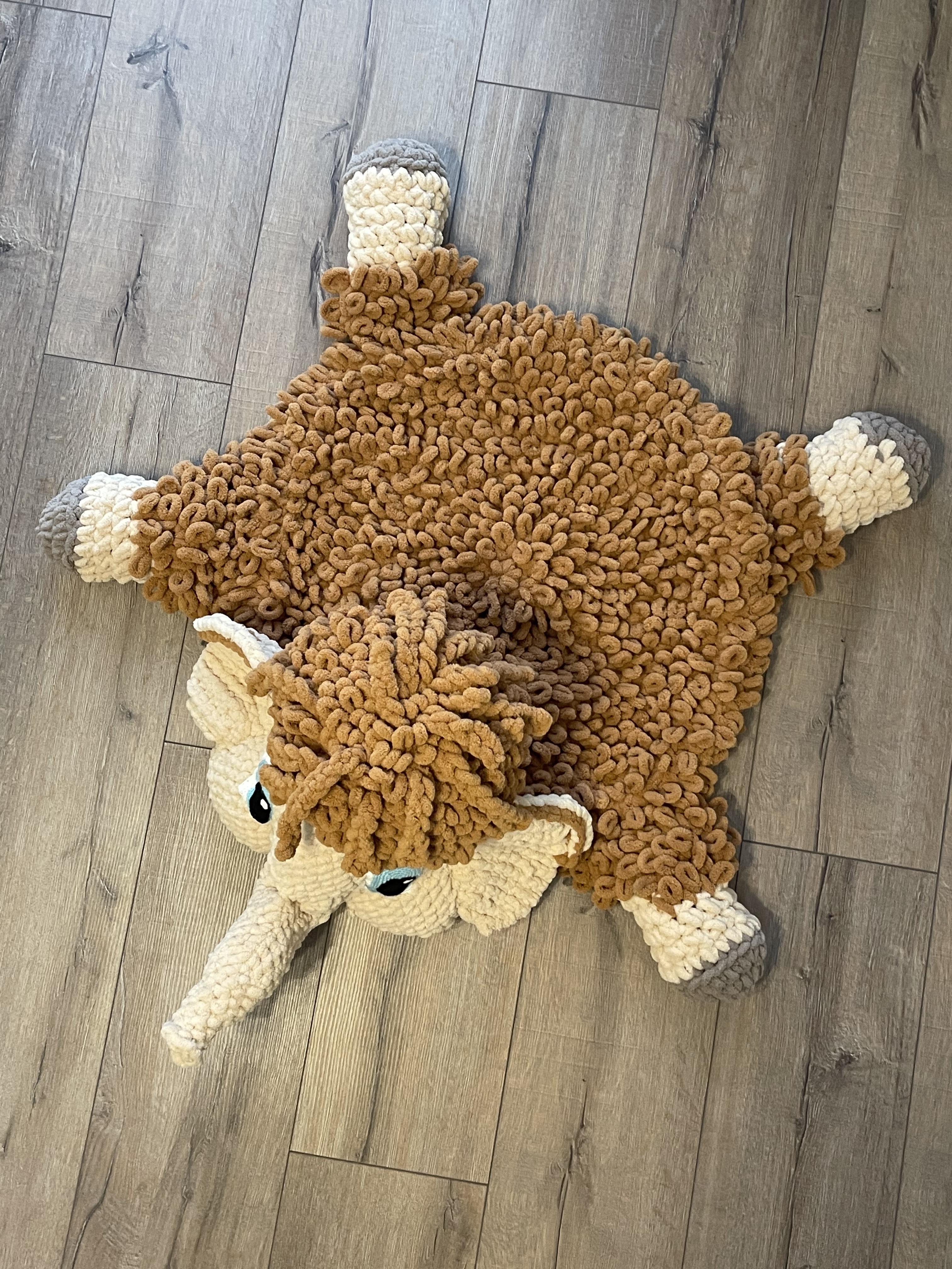 Коврик детский Мамонтенок Тим - фото 5 Коврик детский Мамонтенок Тим - фото 5