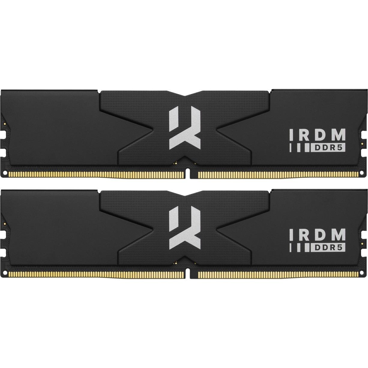 Оперативная память Goodram IRDM KIT DDR5 32 Гб 5600 MHz CL30 Black (IR-5600D564L30S/32GDC)