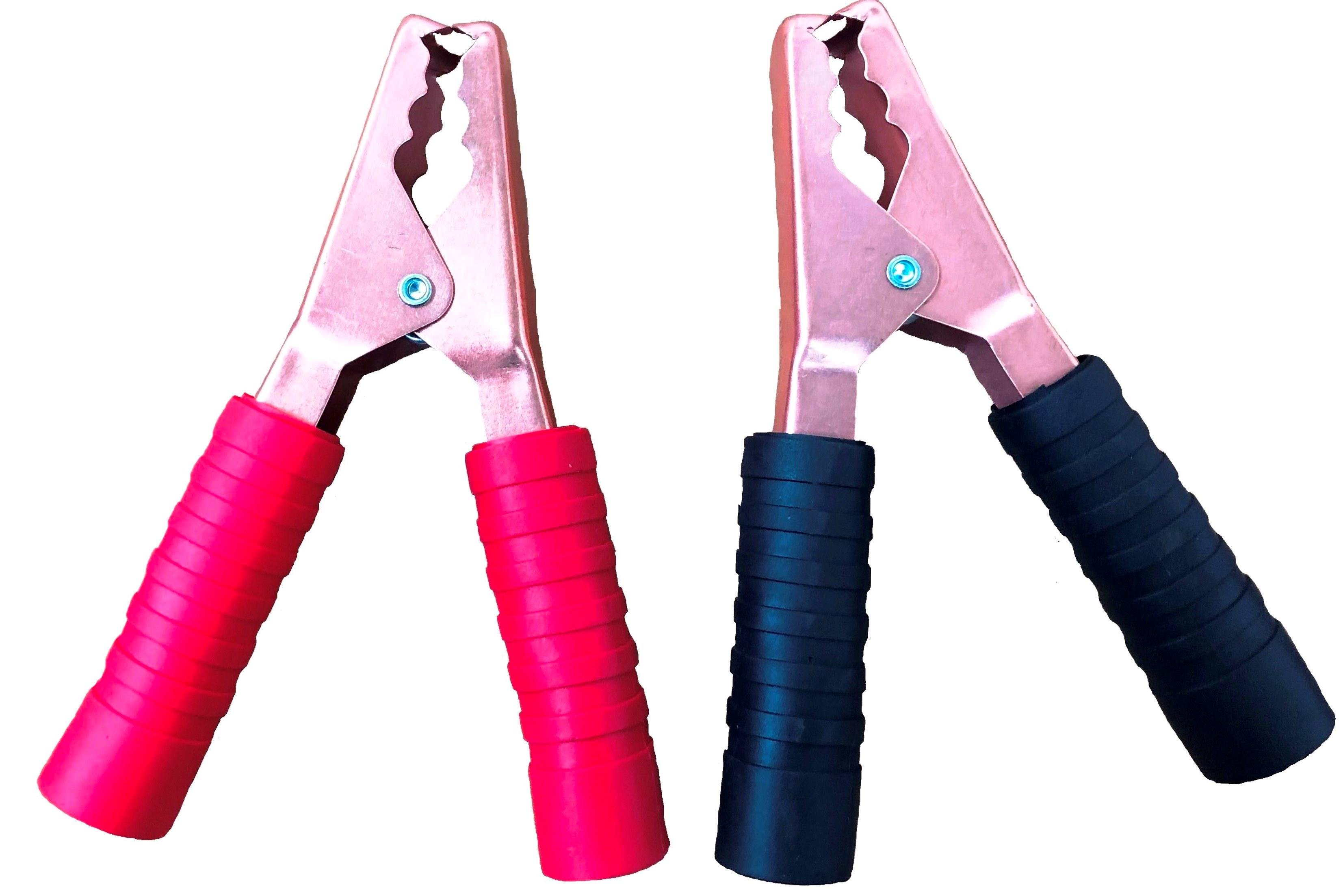 Зажим типа крокодил Lemanso LM9144 300 А 137 мм 2 шт.