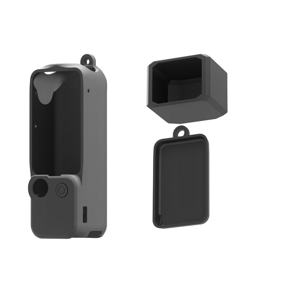 Чехол для камеры силиконовый крышка-колпачок и крышка для DJI Osmo Pocket 3 Черный