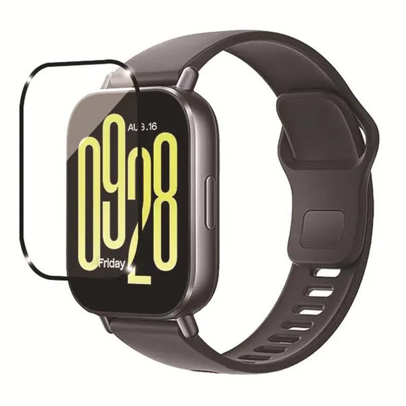 Плівка полімерна 3D full glue для Xiaomi Redmi Watch 5 Active Чорний (00000076160_1)