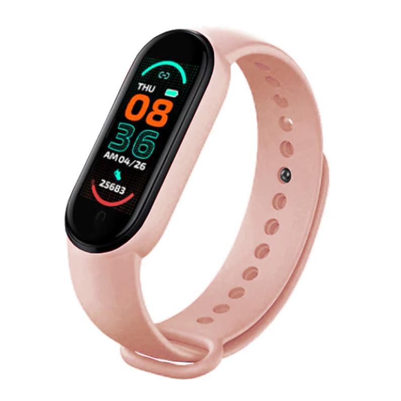 Фитнес-браслет Smart Watch M6 Розовый (40720) Фитнес-браслет Smart Watch M6 Розовый (40720)