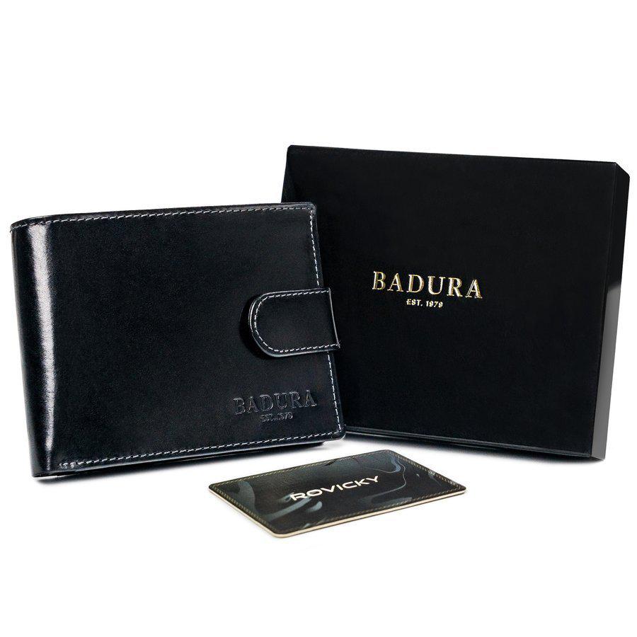 Кошелек мужской кожаный Badura N7L-VT-NL Black