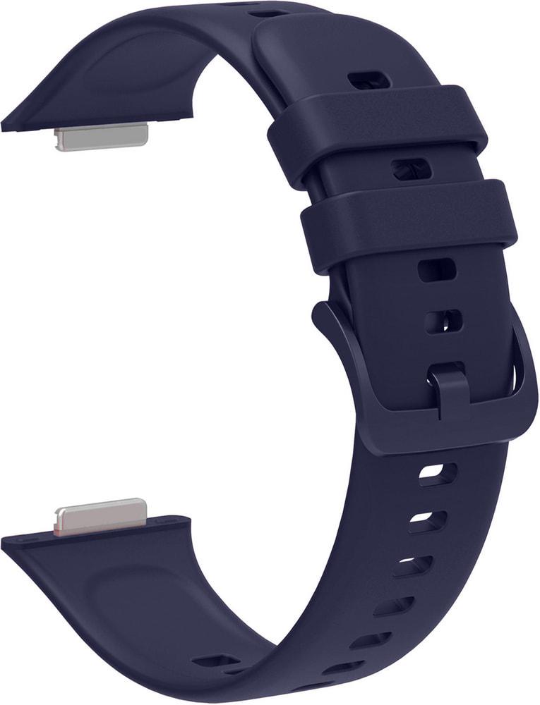 Ремешок Jsota для Huawei Watch Fit 2 силиконовый Dark Blue (28081-5D) - фото 2 Ремешок Jsota для Huawei Watch Fit 2 силиконовый Dark Blue (28081-5D) - фото 2