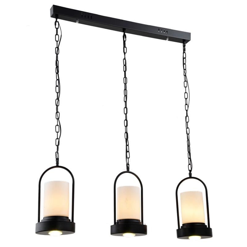 Люстра підвісна Light House ES-15921/3 на три лампи Чорний