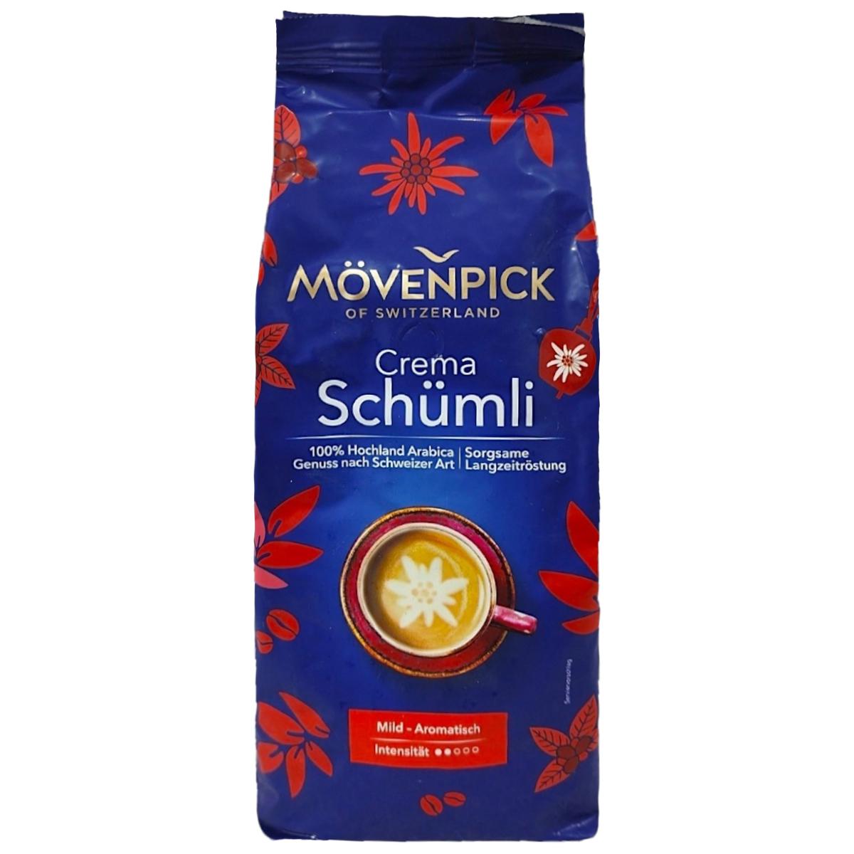 Кава зернова Movenpick Crema Schumli 1 кг