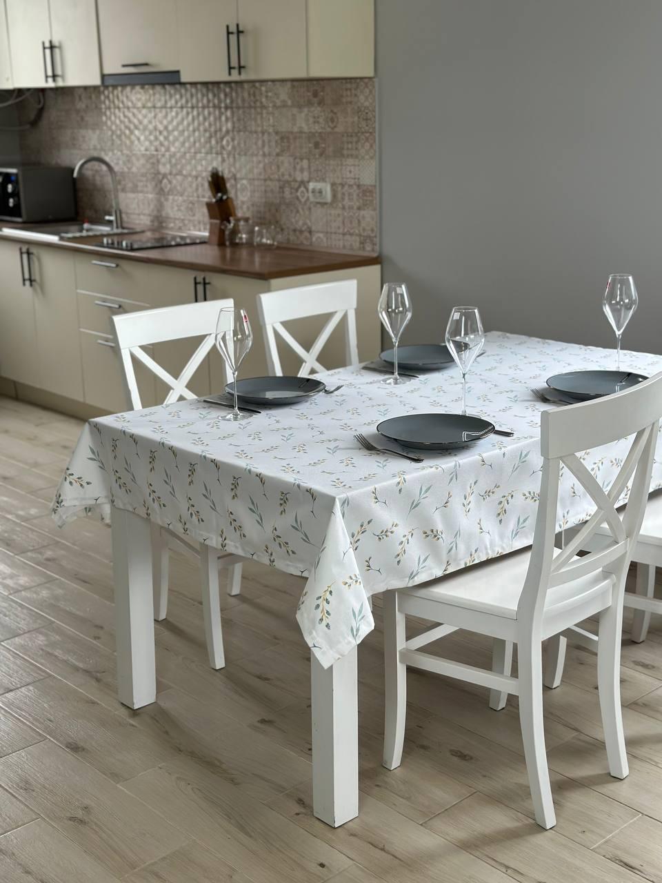 Скатертина водовідштовхувальна тефлонова прямокутна 260x170 см (30074-p4)