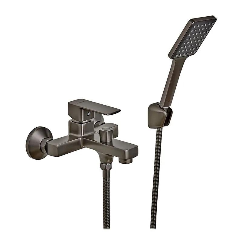 Смеситель для ванны Haiba KUBUS 009 Euro Graphite (HB4007)