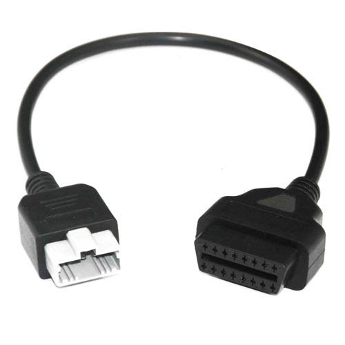 Переходник с OBD2 16pin мама на Honda 5pin папа