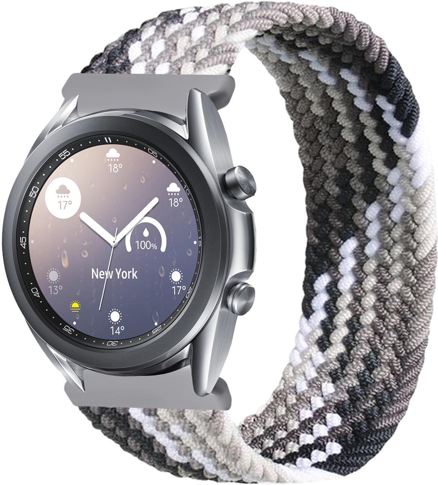Ремешок Solo Loop Multi для Galaxy Watch 3 41 мм (145 мм) Black Silver (26281-03)