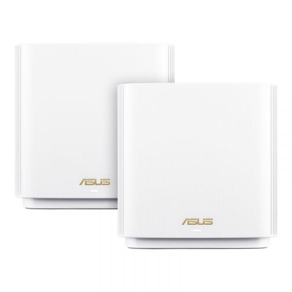 Система WiFi-Mesh Asus ZenWiFi XT8 V2 2pk White (90IG0590-MO3A40) - фото 2 Система WiFi-Mesh Asus ZenWiFi XT8 V2 2pk White (90IG0590-MO3A40) - фото 2