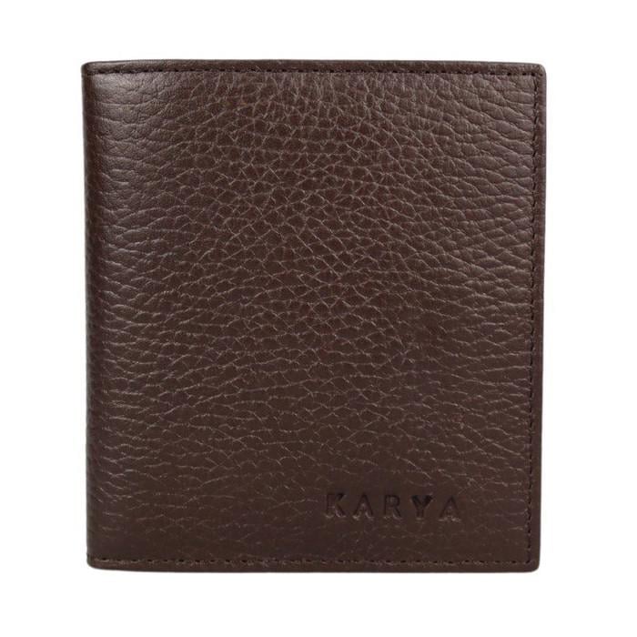 Портмоне мужское из натуральной кожи Karya 0953-39 Коричневый (2566556898)
