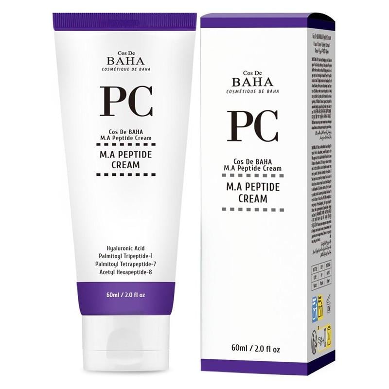 Крем для лица против морщин пептидный увлажняющий Cos De Baha MA Peptide Cream 60 мл (2956391504)