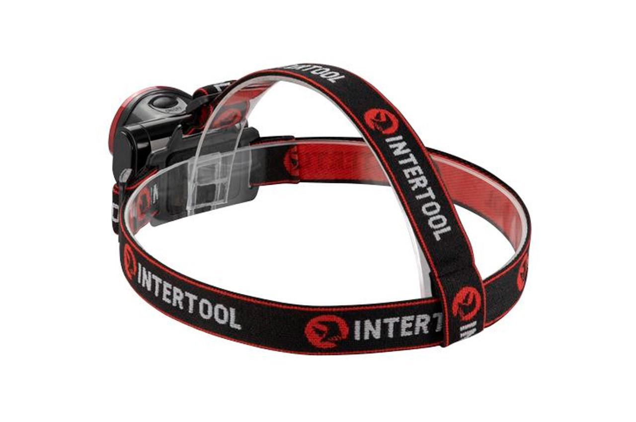 Ліхтар налобний Intertool 3 Вт 150 Лм 3AAA 3 (30504640) - фото 4