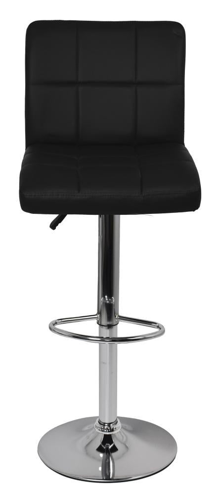 Барный стул Bonro BC-0106 из экокожи квадратный с подставкой для ног Черный (132-76-40080026) - фото 2 Барный стул Bonro BC-0106 из экокожи квадратный с подставкой для ног Черный (132-76-40080026) - фото 2