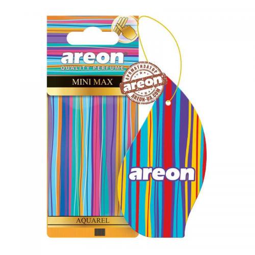 Освежитель воздуха Areon сухой листик MINI MAX Aquarel (AMM02)