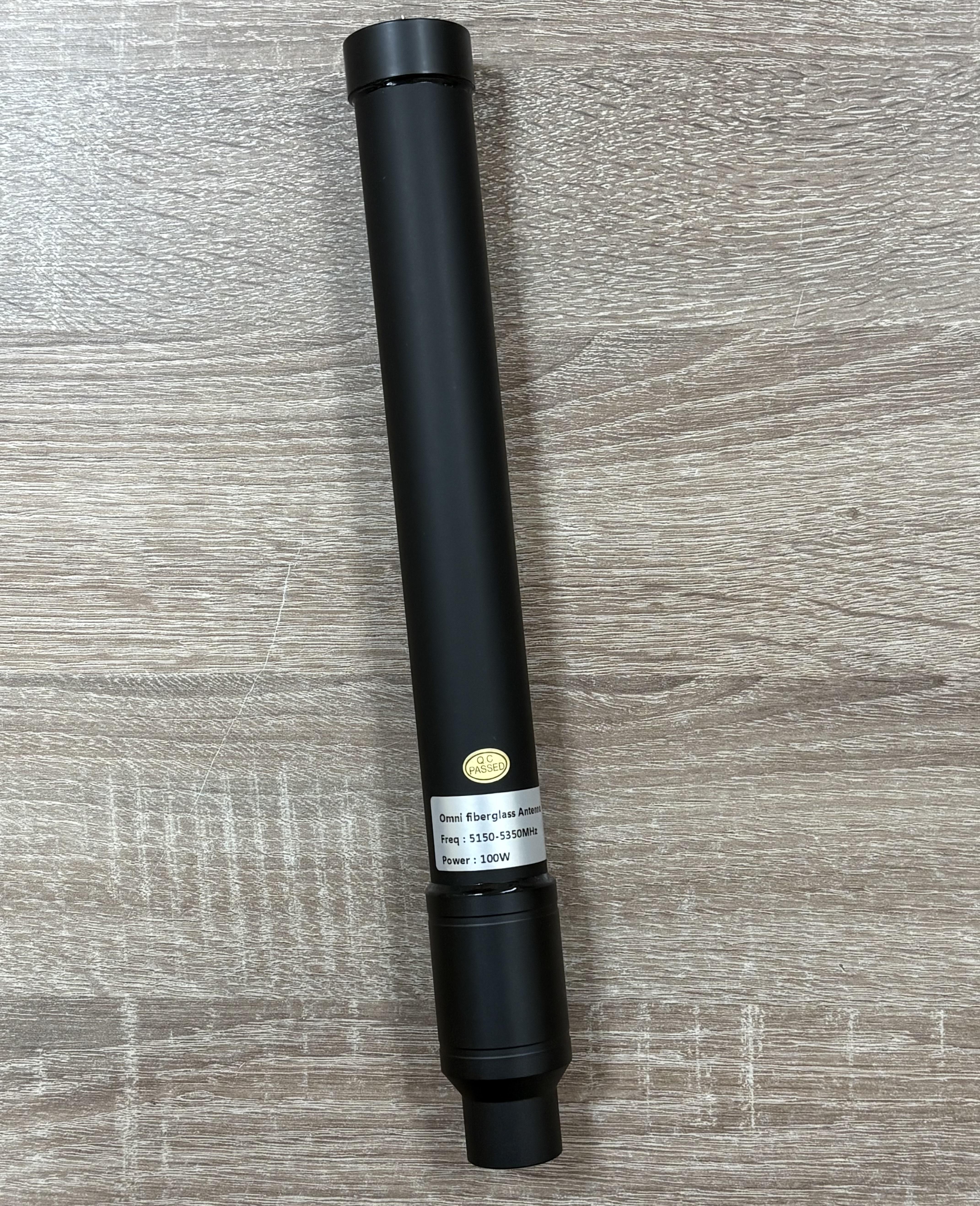 Антена для РЕБ 5150-5350Mhz YNX-5.2G 100W N-Male всеспрямована вертикальна поляризація 30 см Ø32 мм (00-00026969)