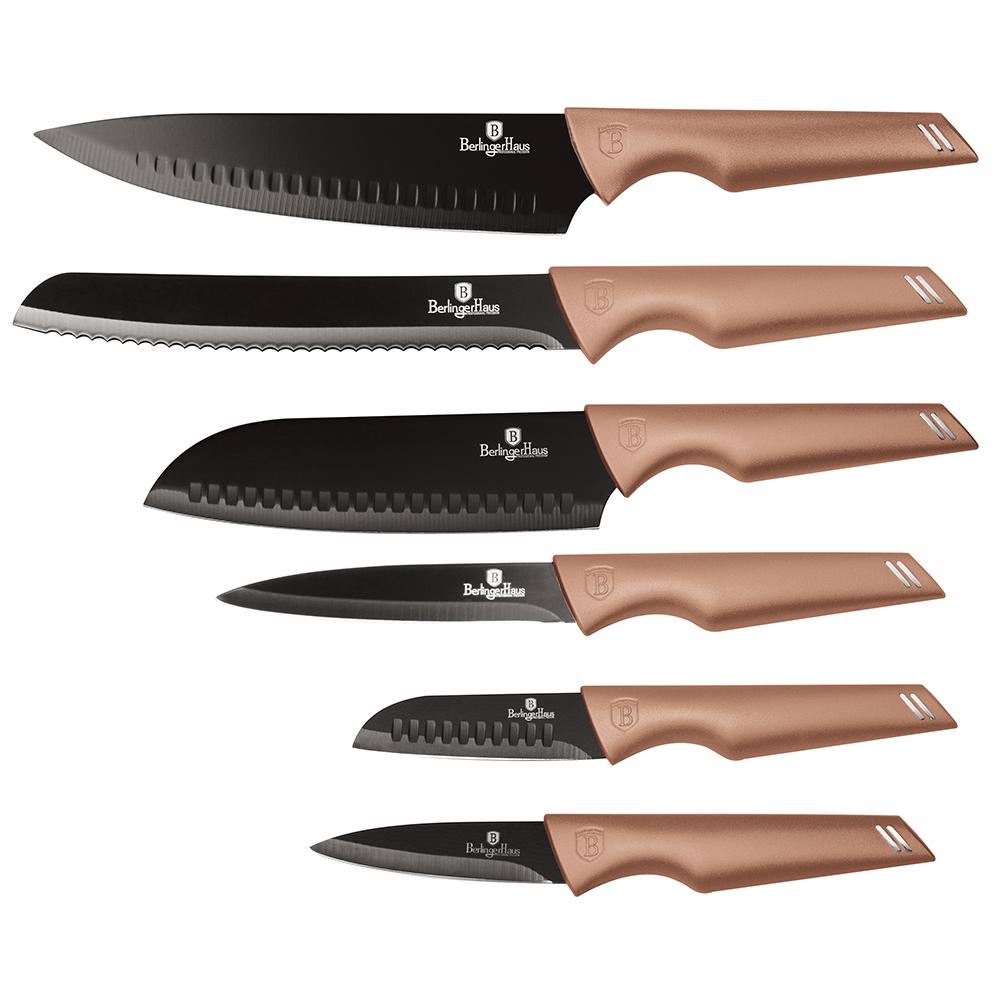 Набор ножей Berlinger Haus Rosegold Metallic Line BH-2592 (300721)