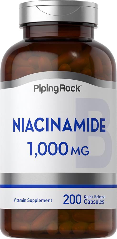 Вітаміни Niacinamide B-3 1000 мг 200 капсул