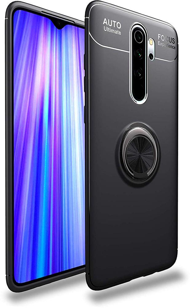 Чехол с кольцом Auto Focus для Xiaomi Redmi Note 8 Pro Black (10395-2B) Чехол с кольцом Auto Focus для Xiaomi Redmi Note 8 Pro Black (10395-2B)