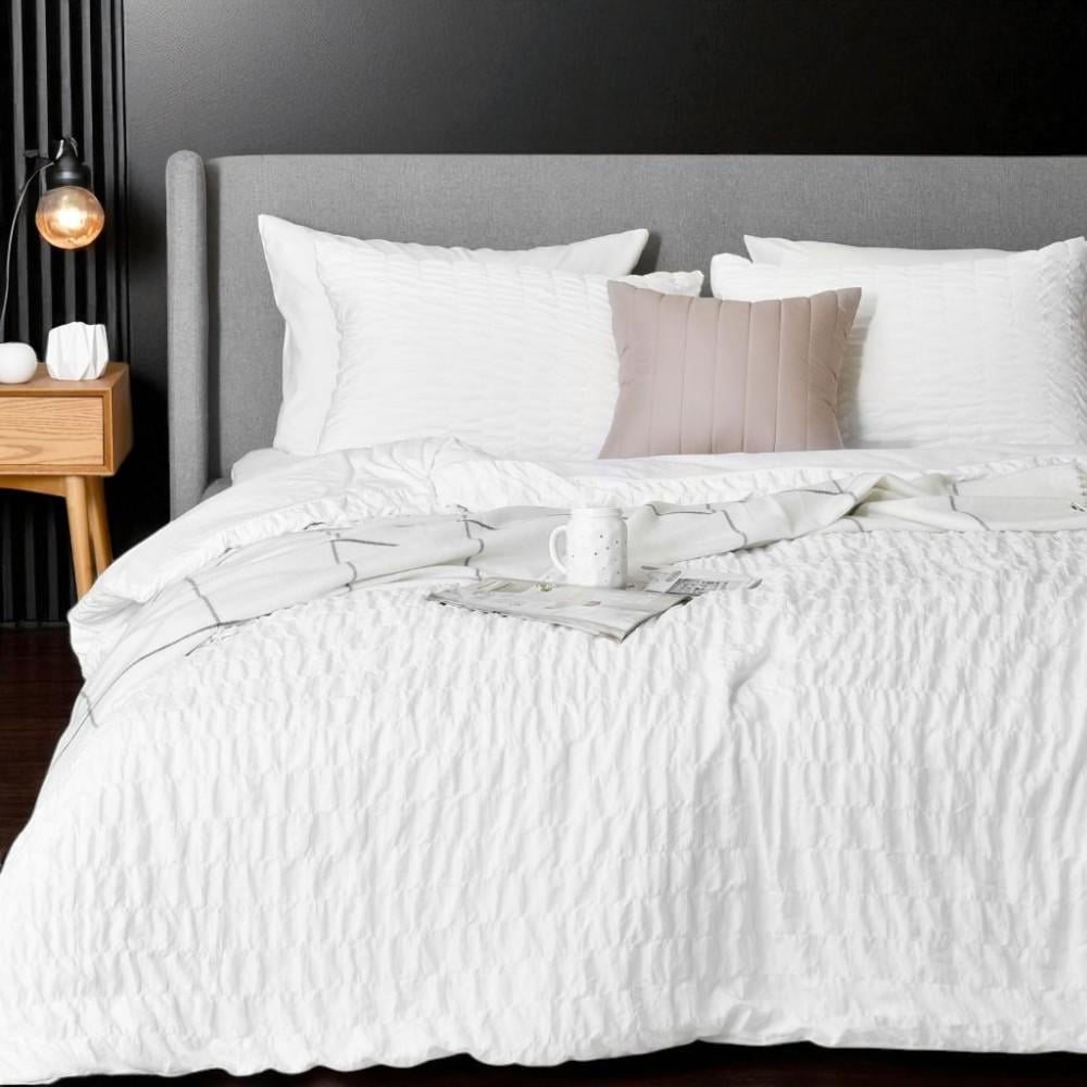 Комплект постельного белья IDEIA Cloud Dream жатка подарочная упаковка евро Белый (8-36029*001)