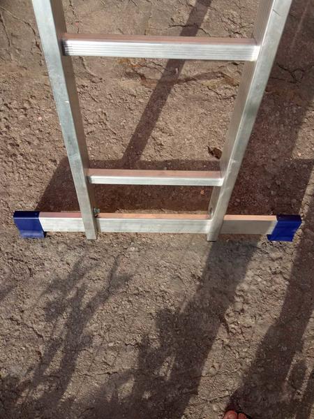 Лестница шарнирная из алюминия Техпром 4x5 ступенек - фото 4