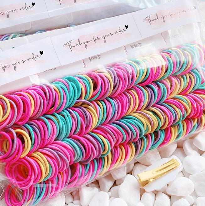 Набір резинок для волосся Color 3 11680 20 шт. (4571250) Набір резинок для волосся Color 3 11680 20 шт. (4571250)