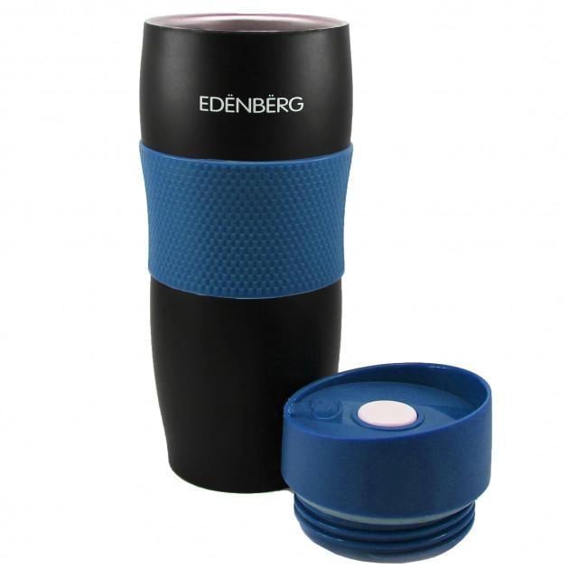 Термокружка вакуумная Edenberg EB-622 из нержавеющей стали 380 мл Синий (2530557776) - фото 4 Термокружка вакуумная Edenberg EB-622 из нержавеющей стали 380 мл Синий (2530557776) - фото 4