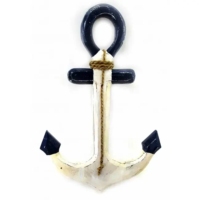 Якорь деревянный 43,5х30х2 см (32665)