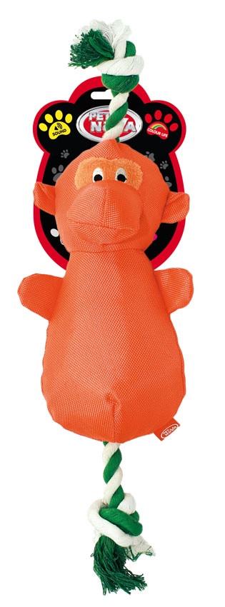 Игрушка для собак Pet Nova Обезьянка 35 см (PLU-MONKEY-OR) - фото 3 Игрушка для собак Pet Nova Обезьянка 35 см (PLU-MONKEY-OR) - фото 3