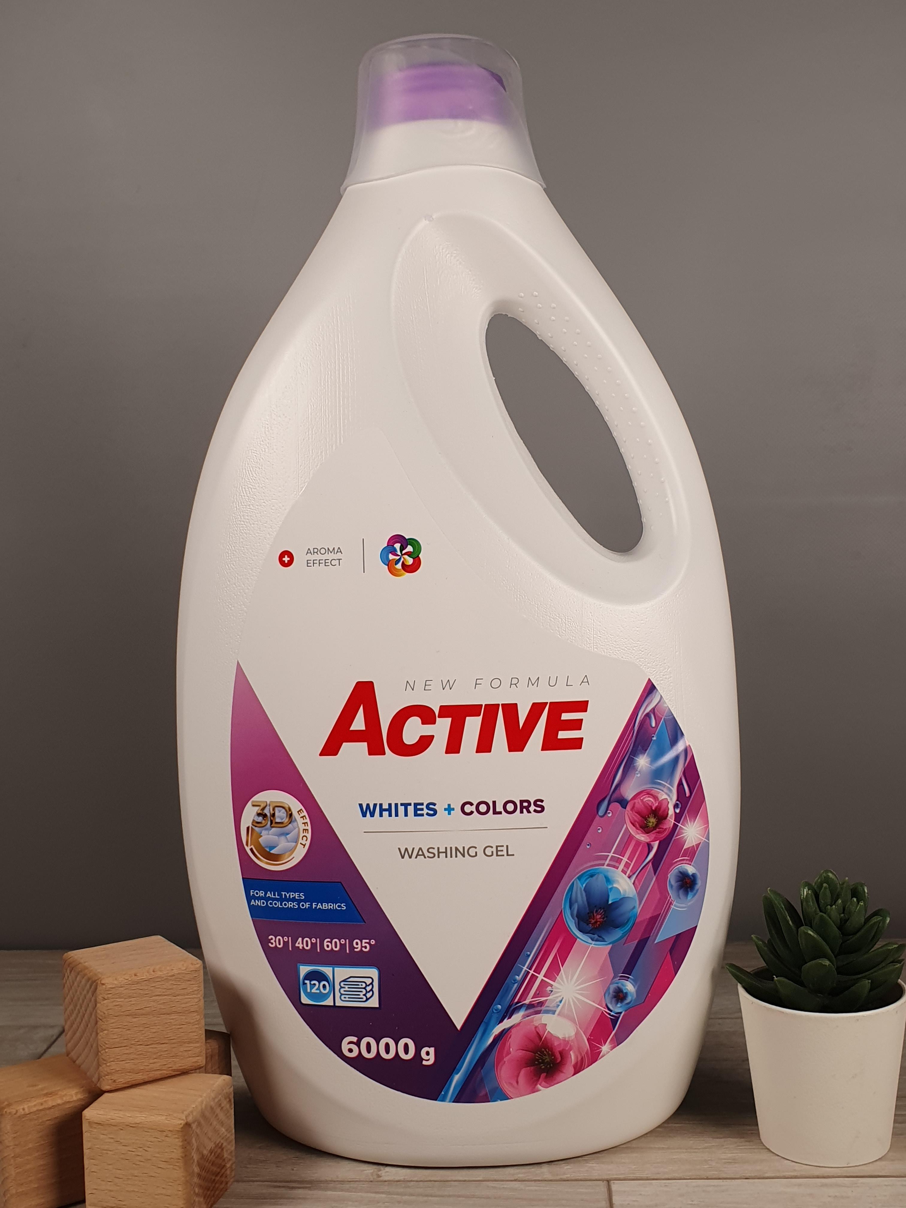 Гель для стирки Active Whites + Colors 6 л 120 стирок (13461721)
