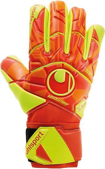 Рукавиці воротарські Uhlsport Dynamic Impulse Absolutgrip Hn 1011143 01 р. 7 Жовто-помаранчевий - фото 1