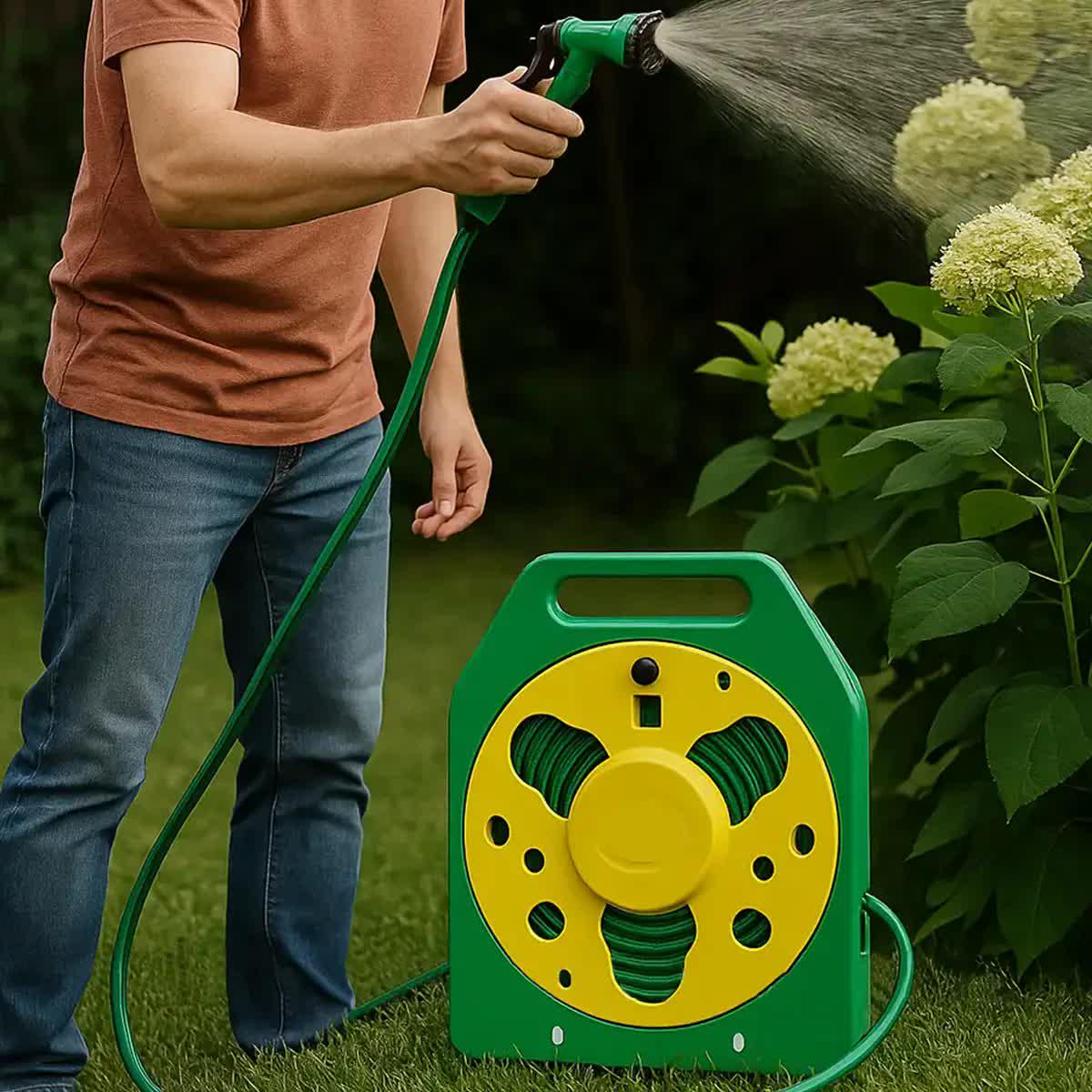 Шланг садовый BSM на катушке 15 м (28922382) - фото 4