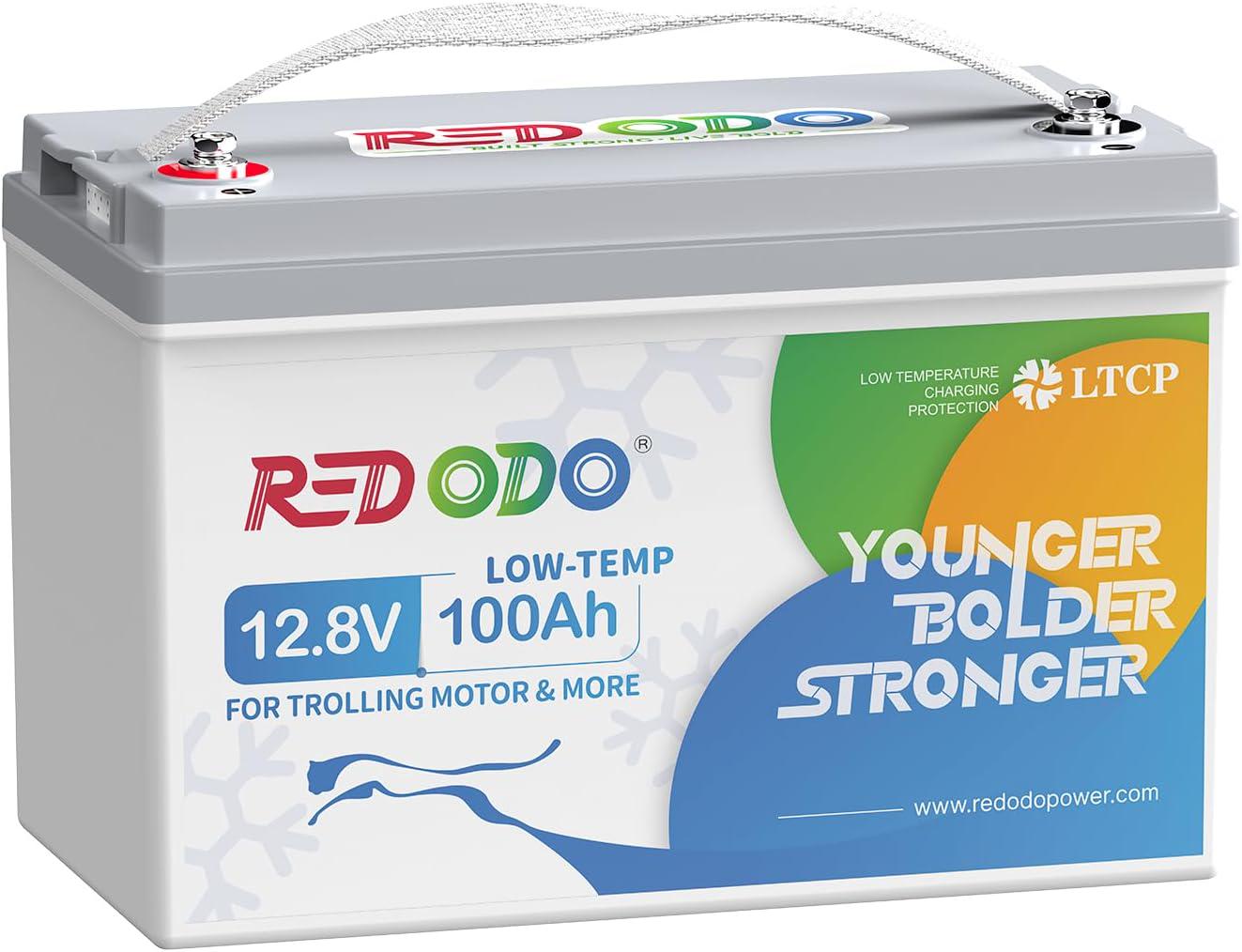 Аккумулятор Redodo 100Ah 12.8V литий-железо-фосфатный 12.8V