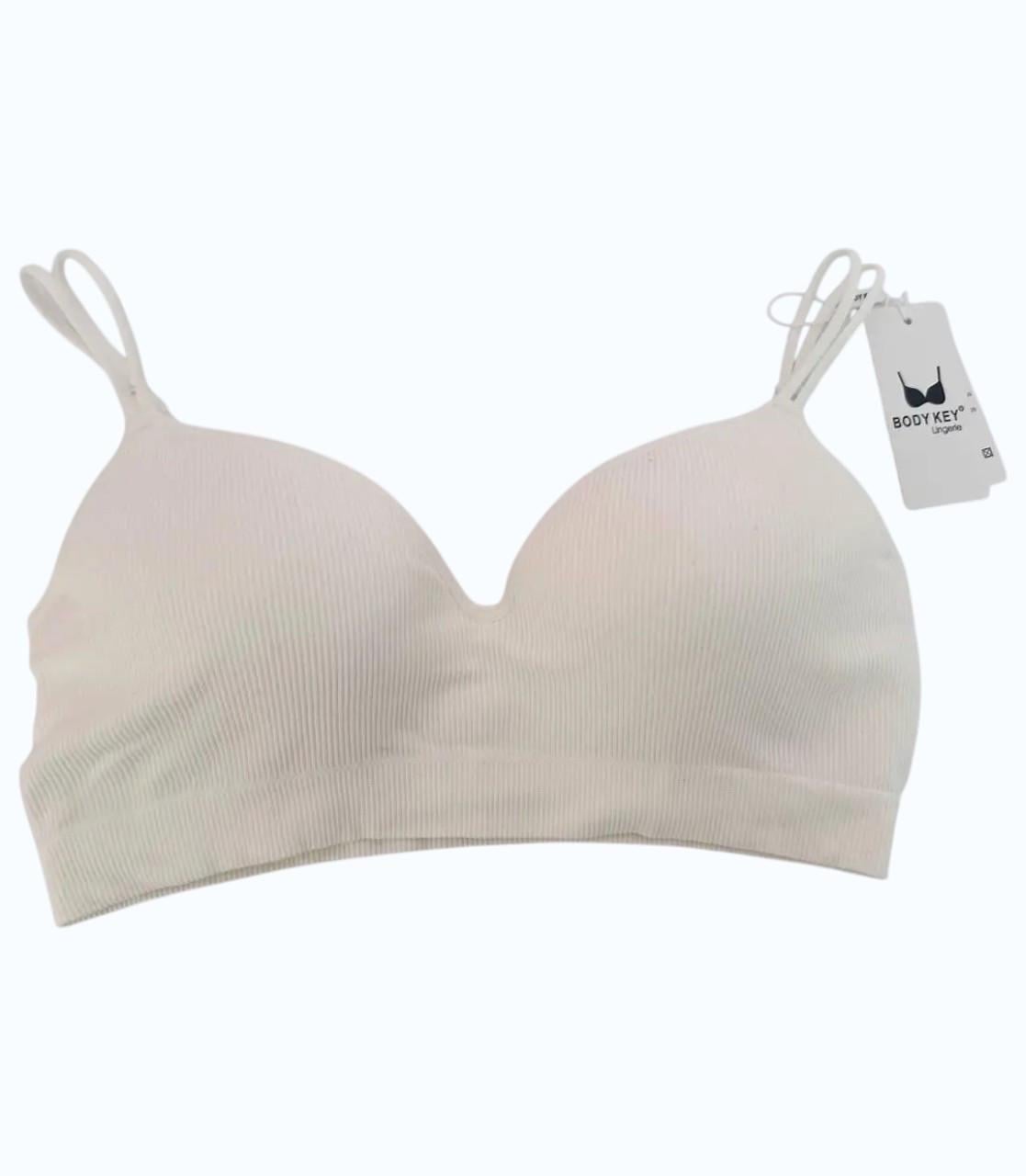 Топ Body Key без косточек без Push-Up 85B Молочный (BK1126WHTB)