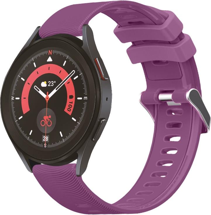 Ремешок Bend для Galaxy Watch 5 Pro Crimson (29649-5B)
