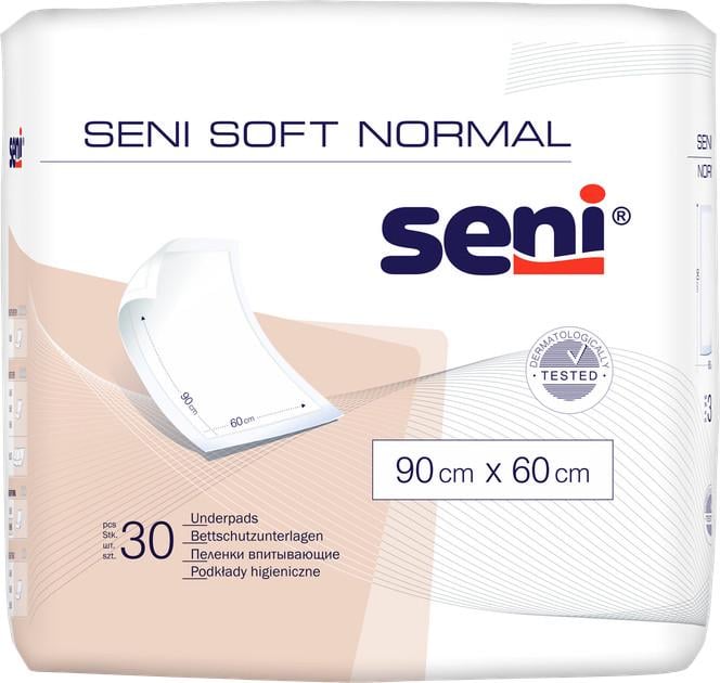 Пеленки гигиенические Seni SOFT NORMAL 90x60 см 30 шт.