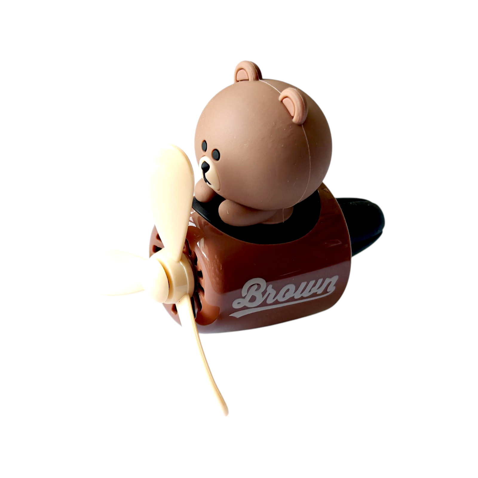 Ароматизатор для авто багаторазовий Pilot Bear на решітку Brown (1690151577) - фото 3 Ароматизатор для авто багаторазовий Pilot Bear на решітку Brown (1690151577) - фото 3