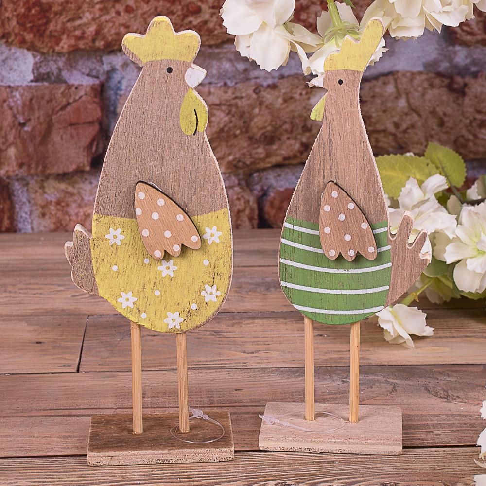 Статуэтка Петушок средний 18 см 2 шт. (4363)