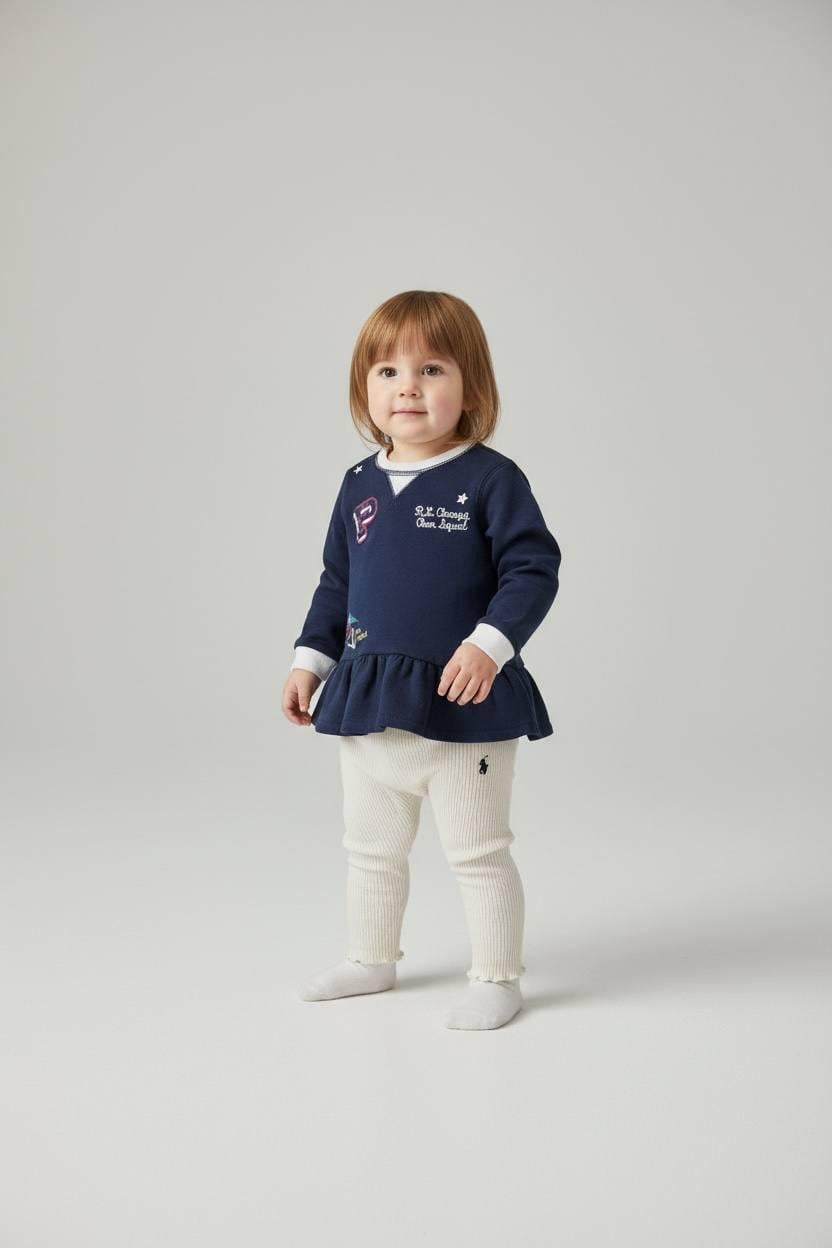 Костюм Ralph Lauren 18 месяцев 80-85 см Сине-бежевый