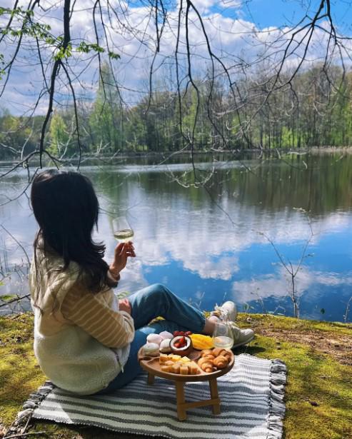 Столик винний на 2 келихи бук 35х35х17 см (020ст) - фото 4 Столик винний на 2 келихи бук 35х35х17 см (020ст) - фото 4