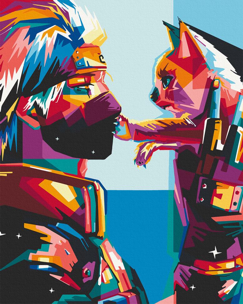 Картина за номерами ART CRAFT Какаши. Фан-арт 10260-AC 40x50 см (RLT19176)