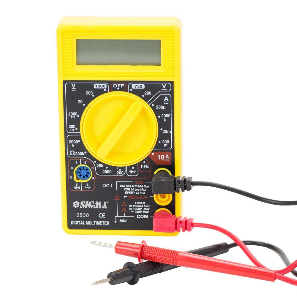 Мультиметр цифровий Sigma (1291) Мультиметр цифровий Sigma (1291)