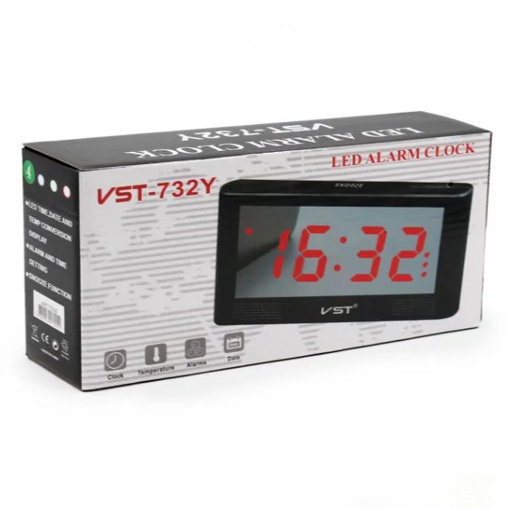 Настольные часы Led Clock VST-732 Y (00000023767) - фото 3